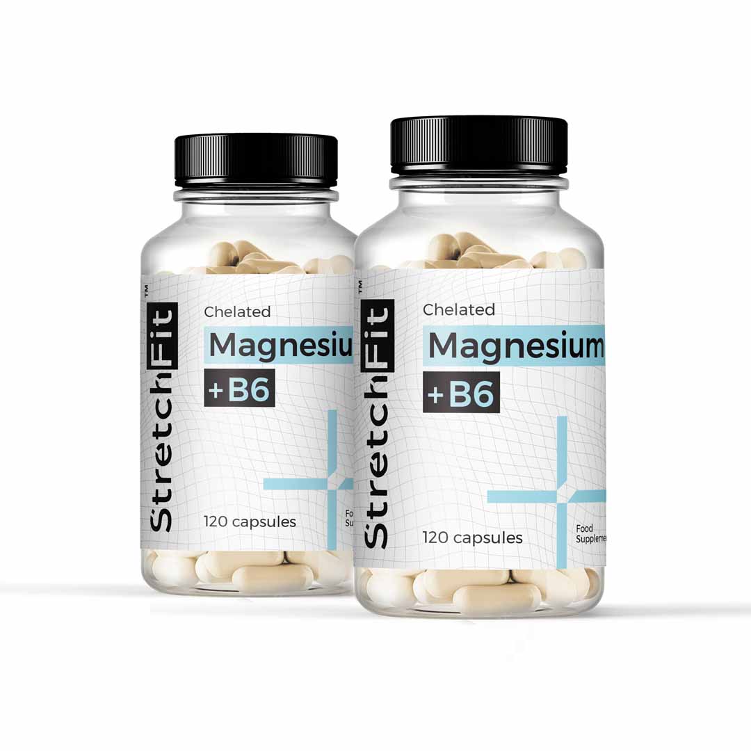 Chelat-Magnesium + B6 - StretchFit™ 120 Kapseln